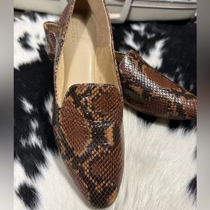 New Naturalizer Womans Shoes Lorna Smoking Loafer Leather 8 leather flats